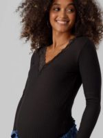 Mamalicious TRINITY LS LACE TOP - Image 5