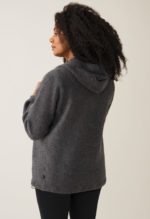 Boob Wool Hoodie Babycove Dark Grey Melange - Image 2
