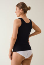 Boob Nursing Singlet Black - Image 2