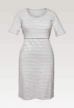 Boob nightdress white/grey melange - Image 4