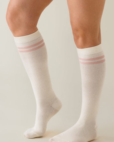 Boob Compression Socks Off-White