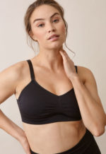 T-shirt bra fast food black - svartur meðgöngu- og gjafahaldari