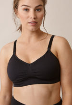 T-shirt bra fast food black - svartur meðgöngu- og gjafahaldari - Image 3