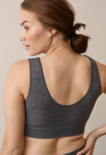 Boob The Go-to Merino Wool bra dark greymelange - Image 2