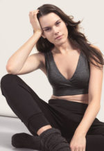 Boob The Go-to Merino Wool bra dark greymelange - Image 4