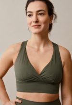 Boob The Flow bra pine green
