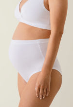 Boob Maternity Briefs White - Image 2