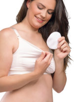 Carriwell washable cotton breastpads white - Image 2