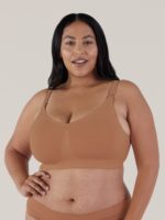Bravado Silk Seamless nursing bra Cinnamon gjafahaldari