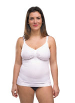 Carriwell nursing top with shapewear white