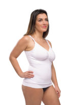 Carriwell nursing top with shapewear white - Image 3
