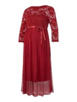 Mamalicious Mivana 3/4 mesh dress - Image 6