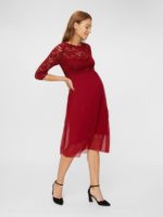 Mamalicious Mivana 3/4 mesh dress - Image 2