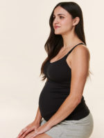 Bravado meðgöngu-gjafahlýrabolur svartur - Image 3