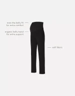 Noppies Eili Straight Pants - svartar - Image 7