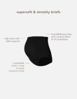 Noppies Nisa Seamless Brief Black - Image 5