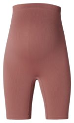 Noppies Nais Seamless Rib Biker Shorts Burlwood - Image 6