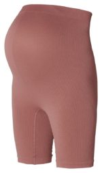Noppies Nais Seamless Rib Biker Shorts Burlwood - Image 8