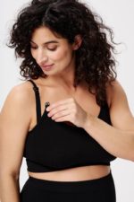 Noppies Mira Seamless Nursing Rib Bra Black - Image 3