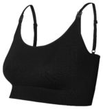 Noppies Mira Seamless Nursing Rib Bra Black - Image 6
