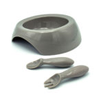 DIFRAX SKÁL, GAFFALL OG SKEIÐ Í SETTI-grátt