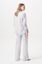 Noppies Pepe Nursing Sweater - Grey Melange - Image 2