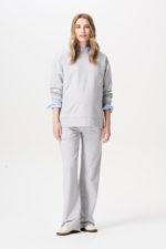 Noppies Pepe Nursing Sweater - Grey Melange - Image 3