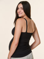 Bravado meðgöngu-gjafahlýrabolur svartur - Image 4