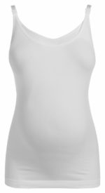 Noppies seamless nursing tank top white, gjafahlýrabolur hvítur - Image 4