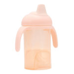 Difrax Non-Spill Sippy Cup Mál Mjúkur Stútur 250 ml Blossom