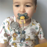 Difrax snudduband blot/leirgrátt - Image 2