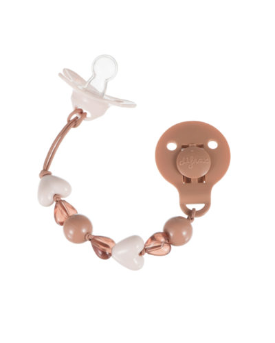 Difrax snudduband bleikt/múrsteinsrautt