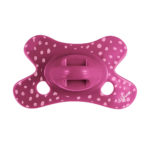 Difrax natural snuð 0-6 mánaða Dahlia dots