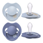 Difrax Dynamic Snuð Prime 6-18 mánaða 2 í boxi - Baby blue/Blue - Image 2