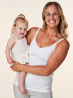 Bravado meðgöngu-gjafahlýrabolur hvítur - Image 3