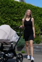 Boob Ribbed nursing tank top - Black - Image 3