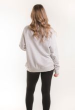 Boob Thermal Nursing Sweatshirt Grey Melange - Image 5