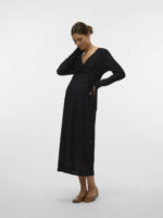 Mamalicious Angia Tess L/S Midi Dress - Image 4