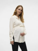 Mamalicious Elva Lia L/S Long Shirt - Image 5