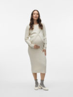 Mamalicious Raya Knit Midi Skirt - Image 3