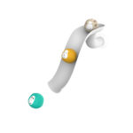 Matchstick Monkey Baðrennibraut Hvít - Image 3