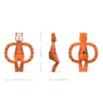 Matchstick Monkey Teddy Tiger Teether - Image 3