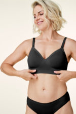 Bravado Plunge nursing bra black II