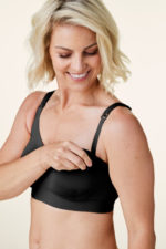 Bravado Silk Seamless Nursing Bra Black - Image 3