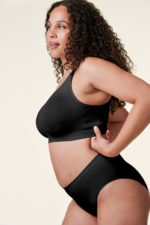 Bravado Silk Seamless Nursing Bra Black - Image 5