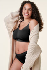 Bravado Silk Seamless Nursing Bra Black - Image 8