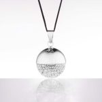 Cache coeur Bola - Sphere chic Swarovski crystals