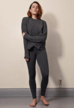 Boob OONO Merino wool leggings dark grey melange - Image 6