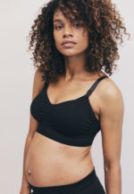 T-shirt bra fast food black - svartur meðgöngu- og gjafahaldari - Image 6