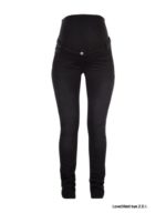 Love2Wait Jeans Sophia Charcoal - svartar "gráþvegnar" meðgöngugallabuxur - Image 7